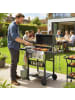 Outsunny Gasgrill,123L x 57B x 102H cm,Schwarz