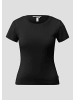 QS T-Shirt in 9999_schwarz