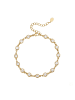 Steel_Art Armband mit Steinen Damen Rosalie goldfarben in goldfarben