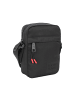 Joop Jeans Schultertasche 'Martano Tessuto Rafael in Schwarz 13,50 x 18,50 x 5,00 cm'