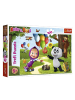 Masha and the Bear Puzzle Mascha und der Bär in multicolor