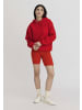 Hessnatur Fleece Hoodie Oversized in rot