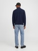 Jack & Jones Strickjacke in Navy Blazer