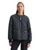 Marc O'Polo Kragenlose Steppjacke relaxed in Deep Night Blue