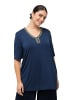 Ulla Popken Shirt in classic stahlblau