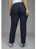 Laura Scott Gerade Jeans in dunkel blau used