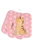 Mr. & Mrs. Panda 2er Set Topflappen  Einhorn Katze ohne Spruch in Rot Pastell