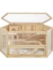 tectake Hamsterkäfig Benni 115 x 60 x 58 cm, braun