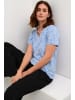 Kaffe T-shirt KAbella Regular fit in Ultramatine/Feather Gray Dot