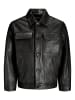 Jack & Jones Lederjacke in Black