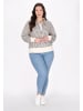 usha BLUE LABEL Women Plus Size Sweatshirt in White