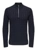 ONLY & SONS Strickpullover in Dark Navy