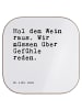 Mr. & Mrs. Panda Untersetzer Glas Hol den Wein raus.... mit Spruch in Weiß