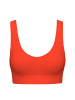 Calida Bustier in grenadine red