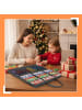 relaxdays Geschenkpapier Aufbewahrung in Grau - (B)82 x (H)34 x (T)13 cm