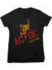 AC/DC Shirt "Angus Young Pwr Up Girly Tee" in Schwarz