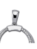 BALIA Anhänger 925 Sterling Silber, Round Anhänger