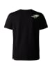 The North Face M OUTDOOR S/S GRAPHIC TEE in Schwarz