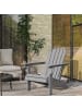 Outsunny Adirondack-Gartenstuhl 74B x 89T x 87H cm Grau