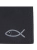 oxmox New Cryptan Geldbörse RFID Schutz 13 cm schwarz-freedom fish grey