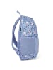 Satch Daypack Fly Rucksack 45 cm Laptopfach in light blue rose