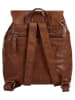 SPIKES & SPARROW Rucksack in cognac