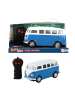 Toi-Toys Ferngesteuerter RC Retro Bus mit Licht in blau