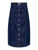 ONLY A-Linien Rock in Medium Blue Denim