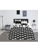Batman Batman 3-teiliges Bettwäsche-Set – 1x Deckenbezug (240x220) & in Weiß