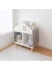 relaxdays Kinderregal in Weiß/ Grau - (B) 60 x (H) 65,7 x (T) 30 cm