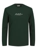 JACK & JONES Junior Langarm-T-Shirt in Scarab