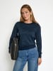 Peppercorn Pullover in Black Iris