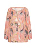 Albee Women Blusenshirt in Rosa Mehrfarbig