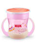 NUK Trinklern-Becher Mini Magic Cup 160 ml - Glow in the in rosa,motiv