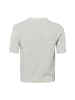 Marie Lund Strickshirt in hellgrau - 0001