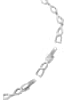 faina Women Chain Link Bracelet in Silver
