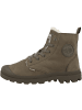 Palladium Schnürboots Pampa Hi Zip WL in grau