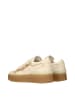 Jimmy Choo Beige Leder Low Top Sneaker