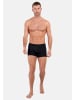 HOM Retro Short / Pant Supersoft in Dunkelblau / schwarz