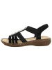 rieker Sandalette in schwarz