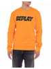 Replay Sweatshirt in Orange