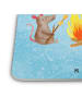 Mr. & Mrs. Panda Glasuntersetzer Pinguin Lagerfeuer ohne Spruch in Eisblau