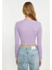 myMo Damen Cropped Cardigan in LAVENDEL