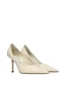 Jimmy Choo Beige Leder High Absatz Pumps