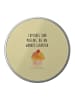 Mr. & Mrs. Panda Aufbewahrungsbox Cupcake mit Spruch in Gelb Pastell