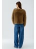 Oui Strickjacke in brown