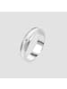 Adeliás Damen Ring aus Edelstahl in silber