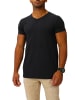 Joe Franks Joe Franks Joe Franks Herren Basic T-Shirts V-Neck HIGH in black