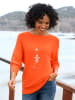 Heine Feinstrickpullover in orange