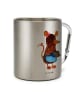 Mr. & Mrs. Panda Becher Maus Kekse ohne Spruch in Silber